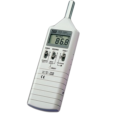 Tes 1351B Sound Level Meter for industrial noise monitoring
